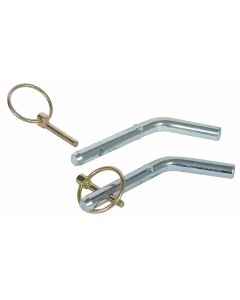 Trailer Hitch Pin; Bent Pin; With Quick Pins; Set Of 2
