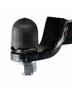 Trailer Hitch Ball Cover; For Use With 2 Inch Ball; Black With Tether; Bulk Package
