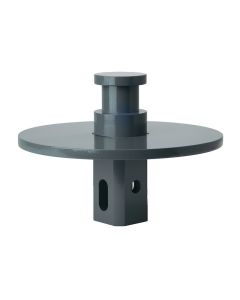 Gooseneck Trailer Hitch King Pin; Trailer Hitch King Pin; For Use With B&W Turnoverball; Mounts To Truck Bed
