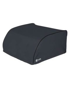 Air Conditioner Cover; Fits Dometic Brisk II; Black; Vinyl; Waterproof/ UV Resistant; Draw Cord Mounting; Foldable; With Non Corroding Grommets
