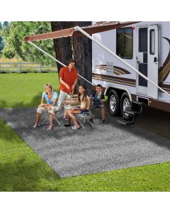 Patio Rug (6' x 15') - Stone Gray