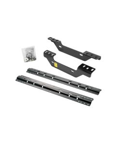 Fifth Wheel Trailer Hitch Mount Kit; Custom Quick; 10 Bolt Base Rail and Brackets; Bolt-On; Drilling Required; Includes Part No. 50066 and 58058

