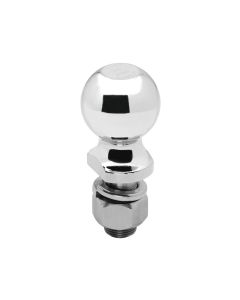 Trailer Hitch Ball; 2-5/16 Inch Ball; 6000 Pound Gross Trailer Weight Capacity; 1 Inch Diameter 2-1/8 Inch Long Shank; Stainless Steel
