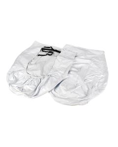 Camco, Tire Cover; Single Tire Cover; For 27-29 Inch Tires; Slip On; Arctic White; Vinyl; Set of 2