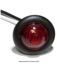 Peterson, 3/4IN RED PC RATED CLEARANCE/SIDE MARKER. BLUNT CUT WIRES.