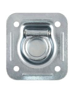 Curt, 5000LB CAPACITY ZINC PLATED RECESSED FLOOR/WALL TIE DOWN