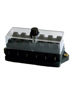 WirthCo, Fuse Block; 12 Volt DC/ 30 Ampere Per Circuit; 12 Way Case; Uses ATO/ ATC Blade