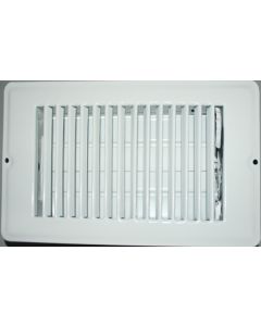 4 X 10 Floor Register - White