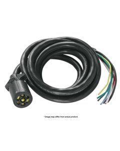 7-WAY MOLDED TRAILER END W/ 6FT CABLE
