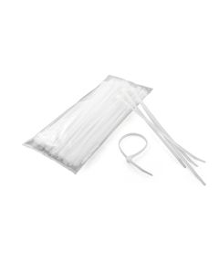 Curt, Wire Tie; Zip Tie Style; 7-1/4 Inch Length; Nylon Plastic; Pack Of 100