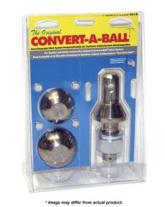 Convert-A-Ball, 1IN SHANK 2IN & 2 5/16IN CHROME BALLS BLISTER PACK