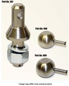 Convert-A-Ball, 1IN SHANK 2IN & 2 5/16IN CHROME BALLS