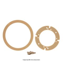 Dometic, Toilet Floor Mounting Bracket; Bone; With Mounting Hardware