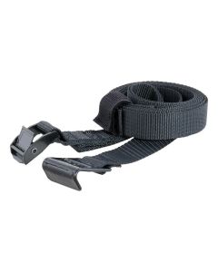 3/4" White Plastic Thru-Hull w/Broad Flange
