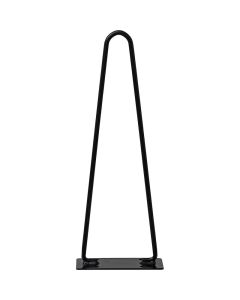 Horizontal Mount Traffic Cone Holders, Silver Powder Coat