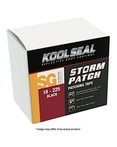 Kool Seal Storm Patch Patching Tape, Black