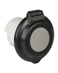 Inlet, Contoured, Black 30A 125V
