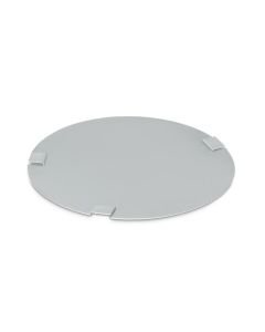 Furnace Duct Cover Plate; Fits 4 Inch Ducts; Aluminum
