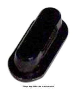 Trailer Brake Backing Plate Plug; Fits With Dexter D52\ D60 12 Inch x 2 Inch Electric Brake With Dexter Trailer Brake Backing Plate 036-089-10; Rubber; Single
