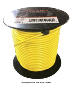 WIRE SPOOL - PRIMARY, 14 GAUGE; YELLOW 100 FT
