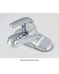 single handle metal lav w/ blade handle chrome