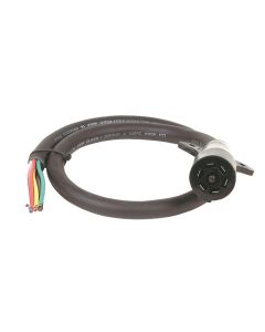 Connector, Heavy Duty 7 RV Molded Connector w/ Cable, 8', Packaged
