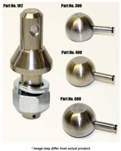 Sewer Hose Storage Carrier Cap; Fits to 4 Inch Sewer Hose Storage Bumper End; White; Set Of 2
