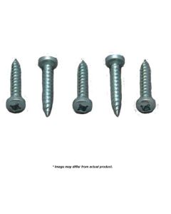 PAN HEAD SQUARE RECESS SCREW 8 X 1-1/4 ZINC (50/CTN)
