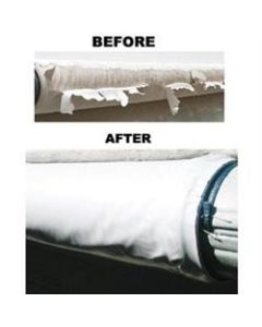 Leisure Time 60090 Awning Guard, 8" x 21', Black
