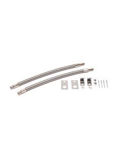 2-Hose Kit SS 16 - 19.5-Hub Mount