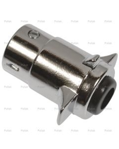 4-Way Chrome Plated Trailer Plug