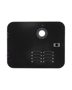 Black. For replacing Atwood 6 gallon water heater.
