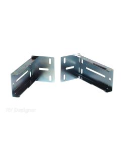 Drawer Slide Sockets Metal - 1 1/2in