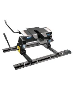 Fifth Wheel Trailer Hitch; 16K Series; With Head/ Head Support/ 15 To 18 Inch Adjustable Height Base Assembly/ Handle Kit; 16000 Pound Weight Carrying Capacity; Square Tube Slider; Dual Pivot Head; Without Mounting Rails and Brackets

(kit) 16K 5TH WHEEL 