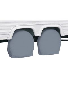 RV Wheel Covers, Grey 26.75"-29"