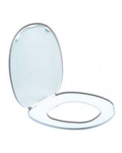 Seat and Cover Assembly-White
