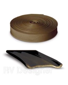 Standard Vinyl  Insert Trim Molding- 1 X 25' - Brown