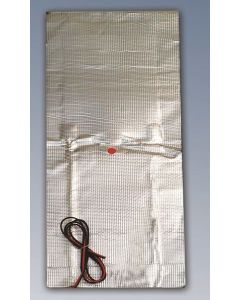 Holding Tank Heater; Tank Blanket; Use To Prevent Freeze-Ups In Water Tanks; Heats A 40 Gallon Capacity Tank; Thermostatically Controlled; 40 Degree ON/ 58 Degree Off; 12 Inch Width x 30 Inch Length; Peel And Stick; 13.6 Volt DC; 165 Watts; 12 Amp; Alumin