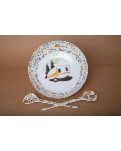 Camp Casual Melamine Bowl and Servers
