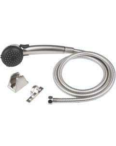 RV Single Function Shower Wand & Hose Kit - Brushed Satin Nickel