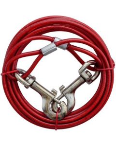 DOG TIE-OUT CABLE 10' LONG
