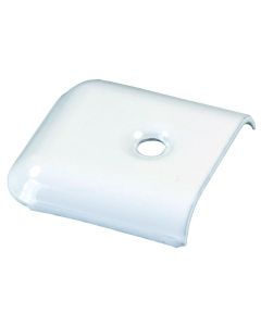 Vinyl End Caps, Polar White
