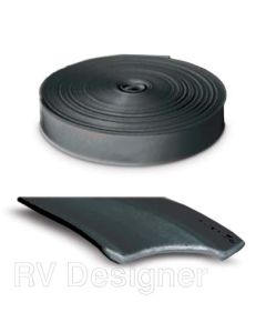Heavy Duty Insert Trim - 1" x 25' - Black
