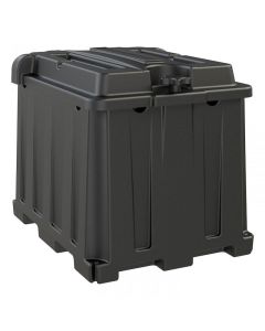 6-Volt Side-by-Side Battery Box, Approx. Overall Dimension 14 L x 17-3/4 W x 14 H