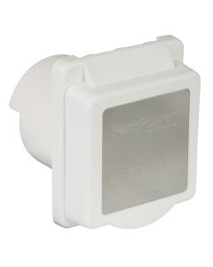 30-AMP Power Inlet - White