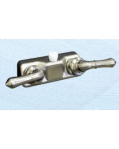 UTOPIA 4IN BRUSH NICKEL SHOWER VALVE TEA POT HANDLES