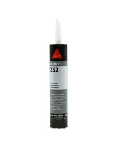 Caulk Sealant; Sikaflex ®-252; Used To Bond And Seal Wide Variety Of Substrates/ Offers Excellent Gap Filling Capabilities And Compensates For Loose Tolerances In The Building Process; Paintable; White; 10.5 Ounce Cartridge; Single
