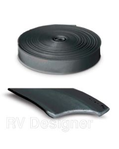 Heavy Duty Insert Trim - 1" x 100' - Black
