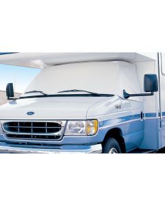 Windshield Cover, Class C Ford 1992-1995, White Vinyl