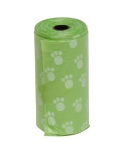 Biodegradable doggy pick-up bags

Unscented

20 bags/roll 6 rolls/pkg
